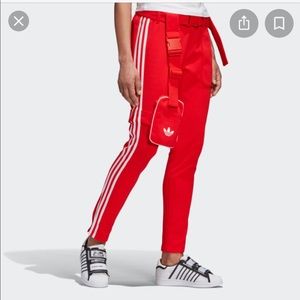 Adidas Ji Won Choi x Olivia Oblanc Track Pants Red
